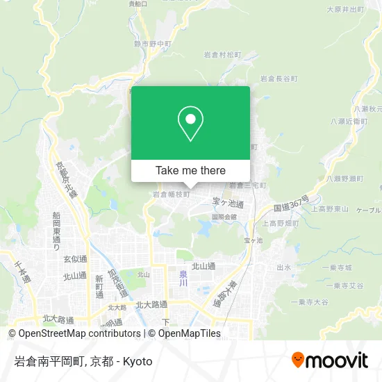 岩倉南平岡町 map