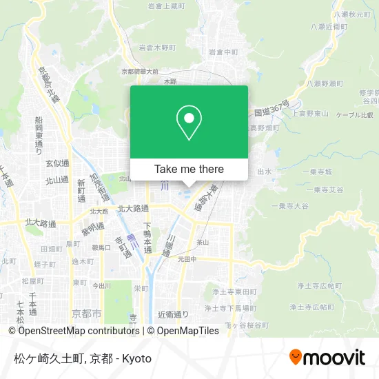 松ケ崎久土町 map