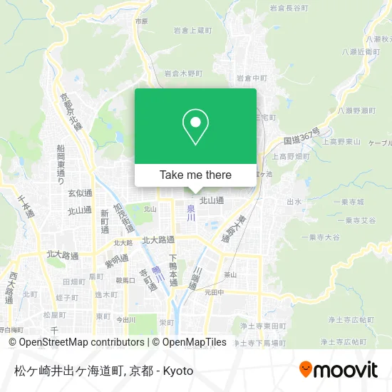 松ケ崎井出ケ海道町 map