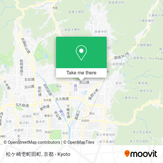 松ケ崎壱町田町 map