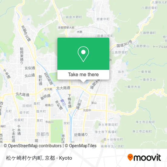 松ケ崎村ケ内町 map