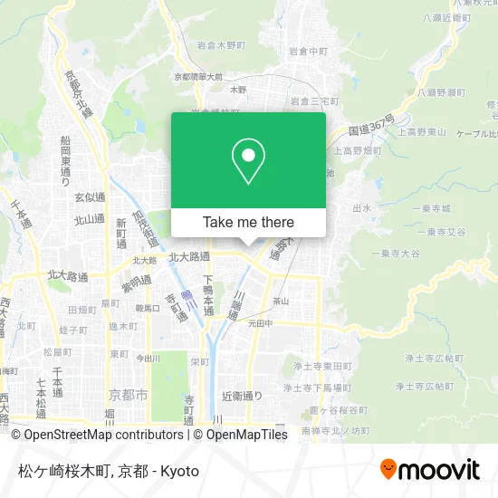 松ケ崎桜木町 map