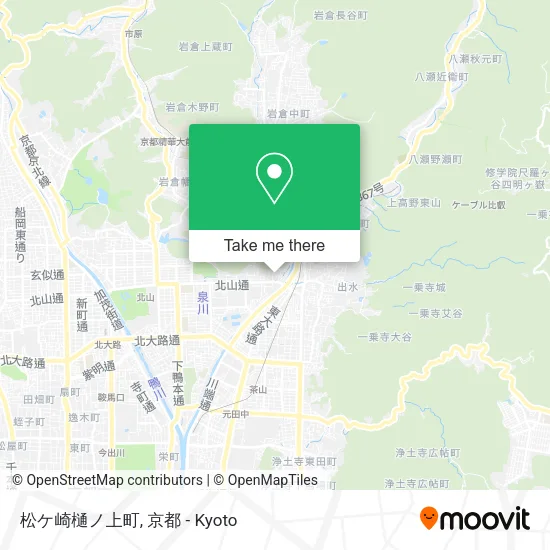 松ケ崎樋ノ上町 map
