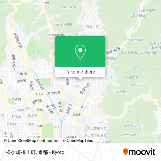 松ケ崎橋上町 map