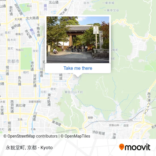 永観堂町 map