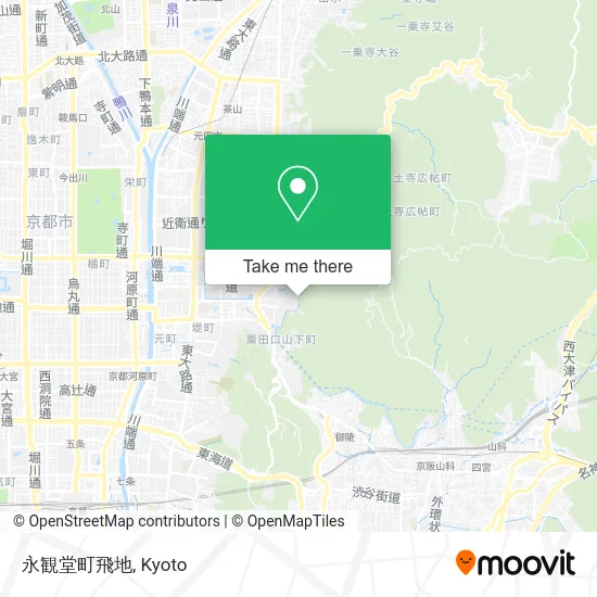 Eikan-do Town Detached Land map