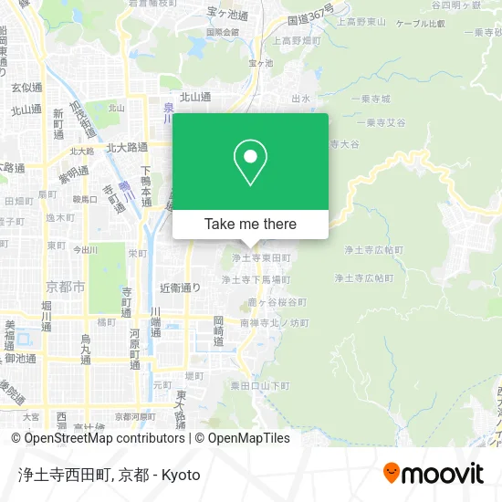 浄土寺西田町 map