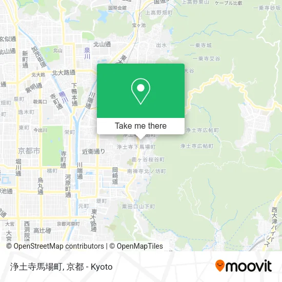 浄土寺馬場町 map