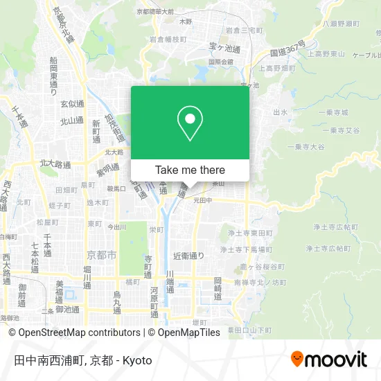 田中南西浦町 map