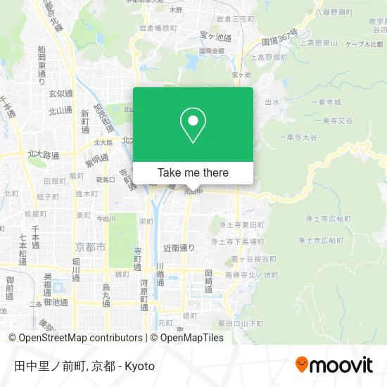 田中里ノ前町 map