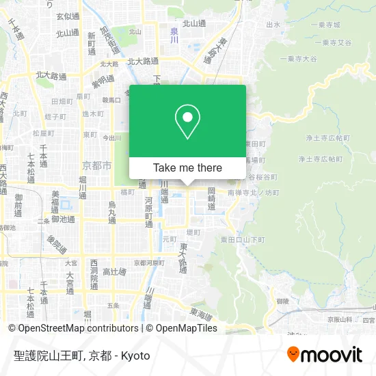 聖護院山王町 map