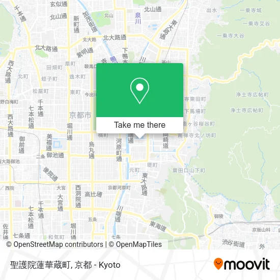聖護院蓮華蔵町 map