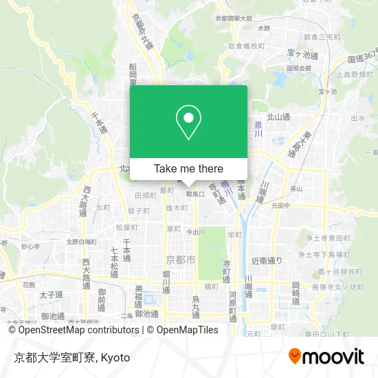 京都大学室町寮 map