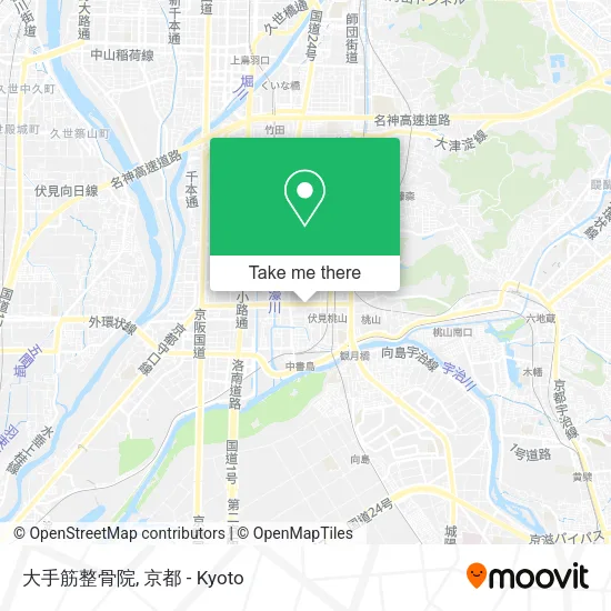 大手筋整骨院 map