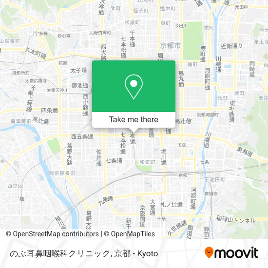のぶ耳鼻咽喉科クリニック map