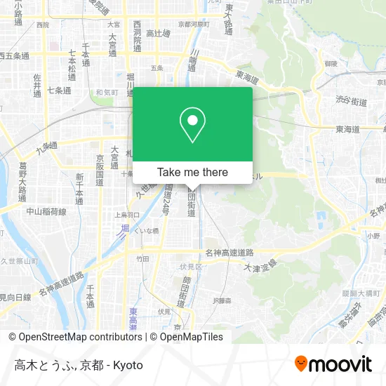 高木とうふ map