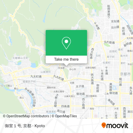 御室１号 map