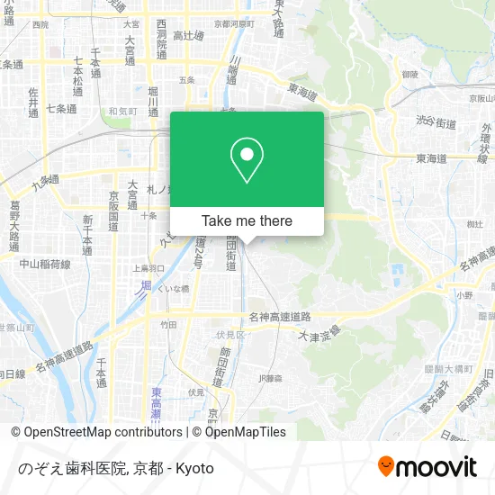 のぞえ歯科医院 map