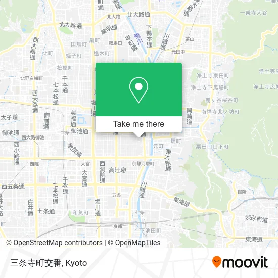 三条寺町交番 map