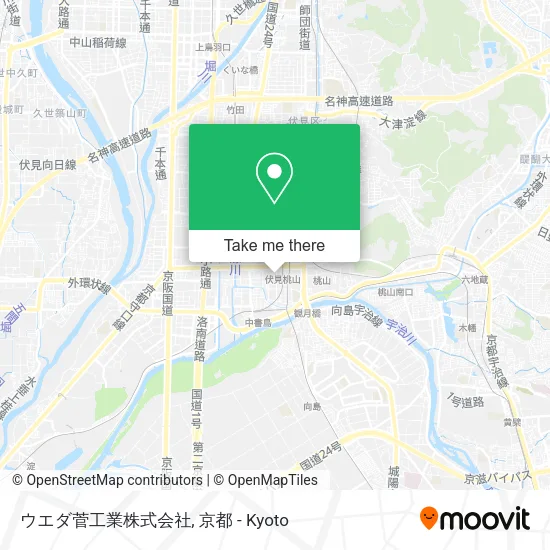 ウエダ菅工業株式会社 map