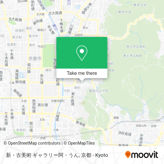 新・古美術 ギャラリー阿・うん map