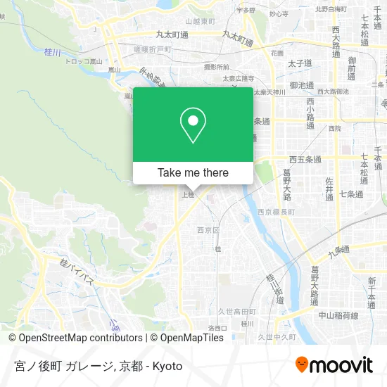 宮ノ後町 ガレージ map