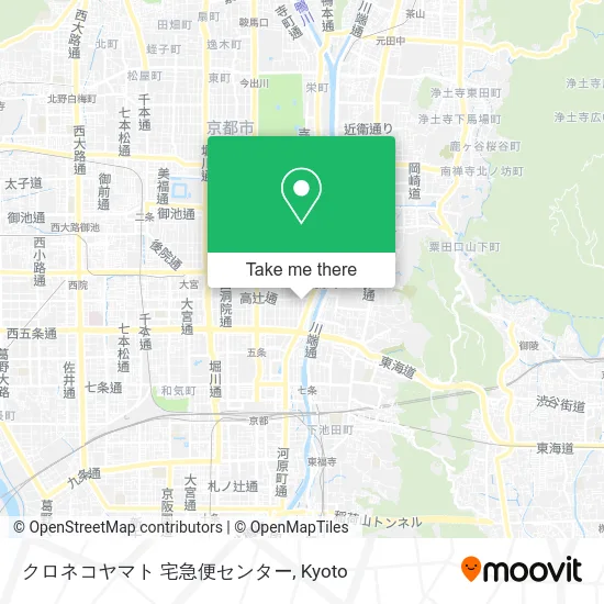 クロネコヤマト 宅急便センター map