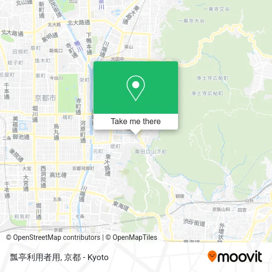 瓢亭利用者用 map