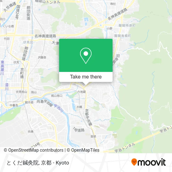 とくだ鍼灸院 map