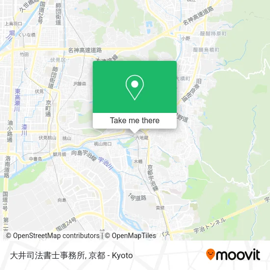 大井司法書士事務所 map