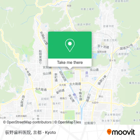 荻野歯科医院 map