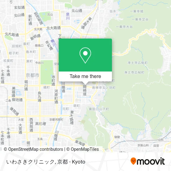 Iwasaki Clinic map