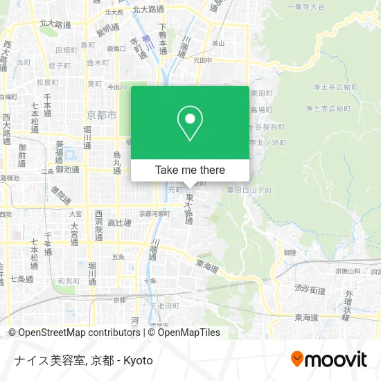 ナイス美容室 map