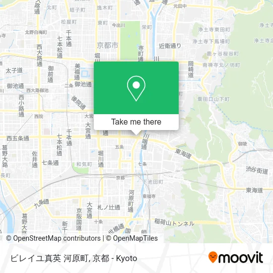 ビレイユ真英 河原町 map