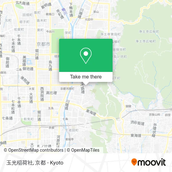 玉光稲荷社 map