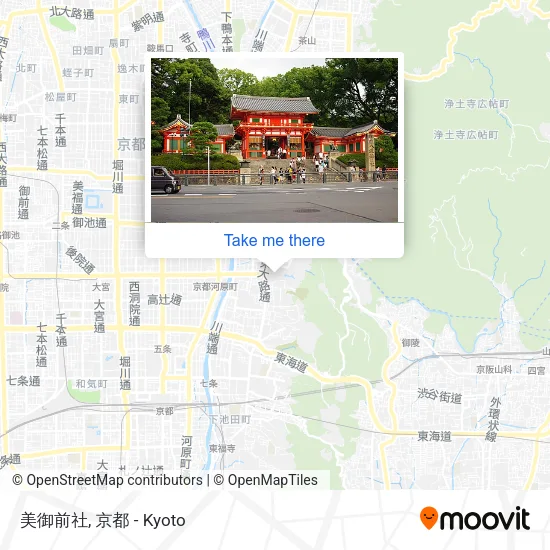 美御前社 map