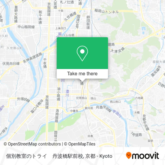 個別教室のトライ　丹波橋駅前校 map