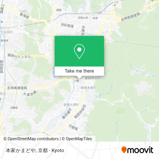 本家かまどや map