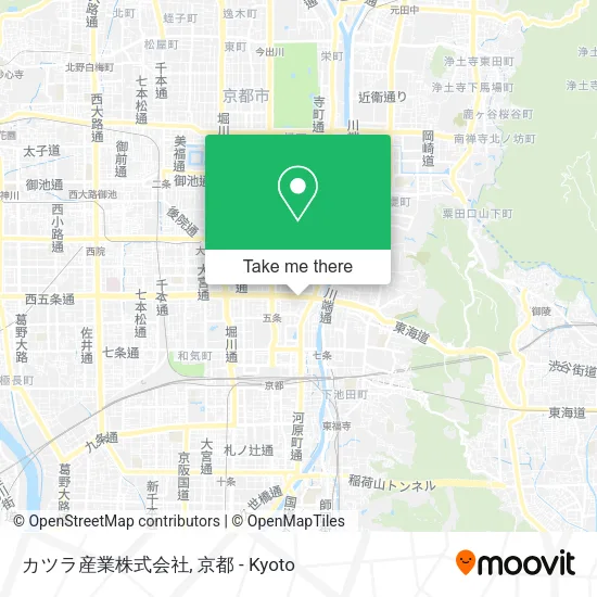 カツラ産業株式会社 map