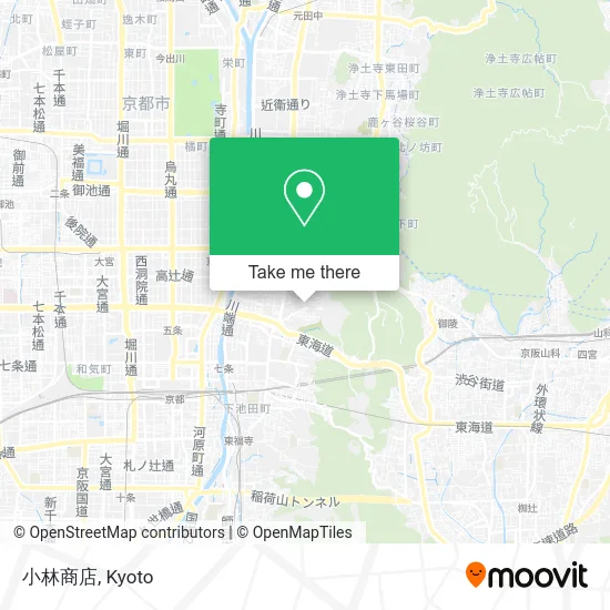 Kobayashi Store map