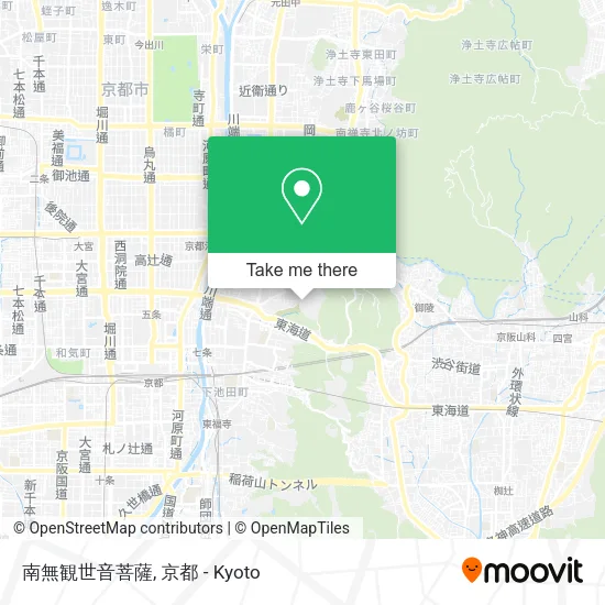 南無観世音菩薩 map