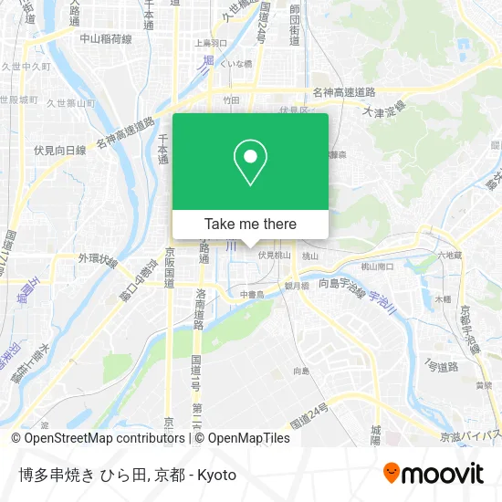 博多串焼き ひら田 map