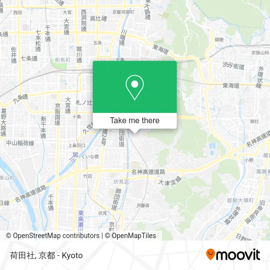 荷田社 map