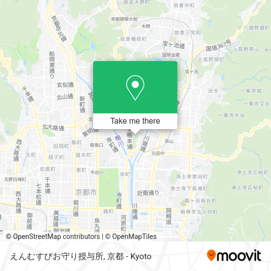 えんむすびお守り授与所 map