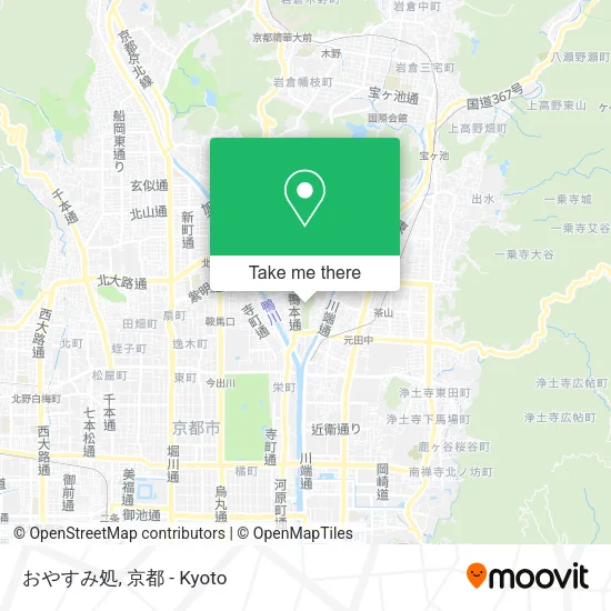 おやすみ処 map
