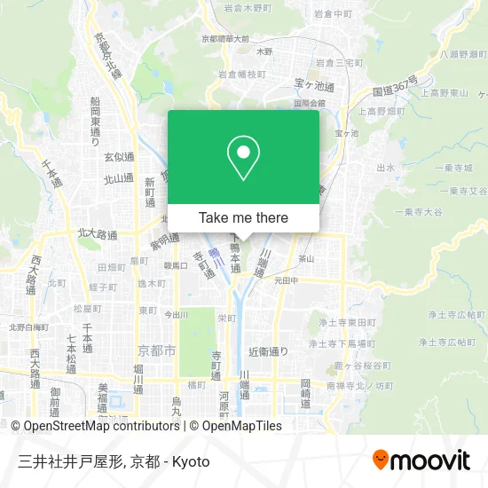 三井社井戸屋形 map