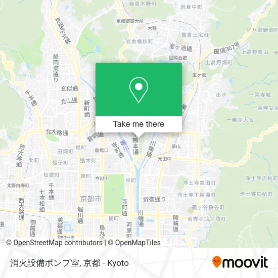 消火設備ポンプ室 map