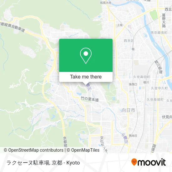 ラクセーヌ駐車場 map