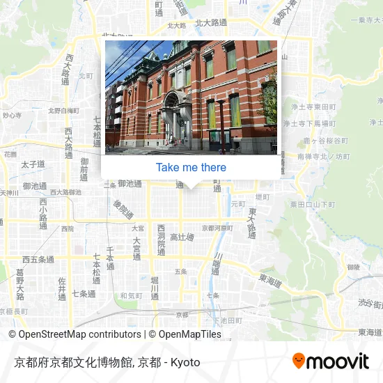 京都府京都文化博物館 map