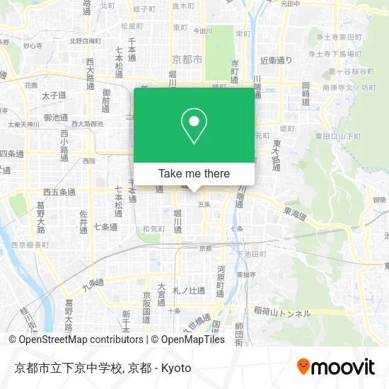 京都市立下京中学校 map